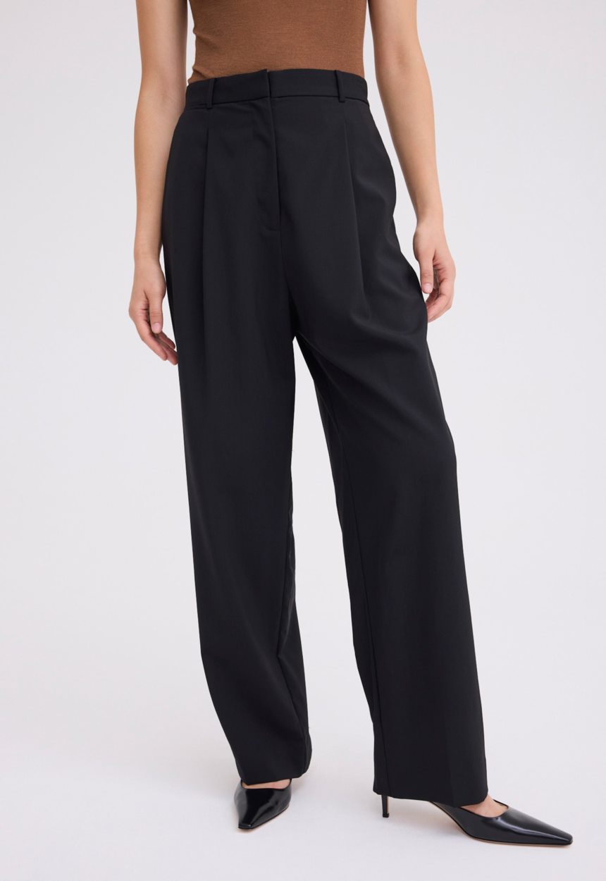 Jac + Jack Nisha Wool Pant - Black